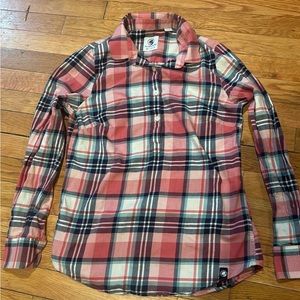 XS Southern Proper pink flannel‎